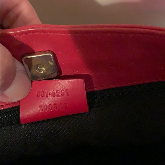 Authentic Gucci shoulder bag red medium - Picture 5 of 11